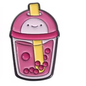 2/$10 Adventure Time Princess Bubblegum Boba Enamel Pin
